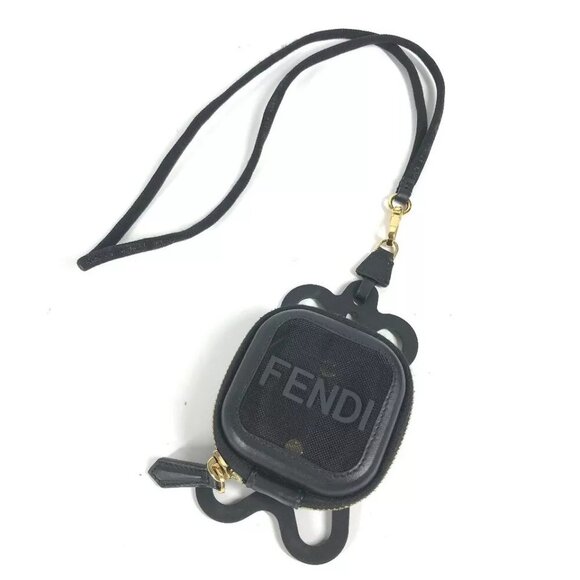 FENDI Mesh strap included Logo smartphone holder pouch case - Picture 1 of 16